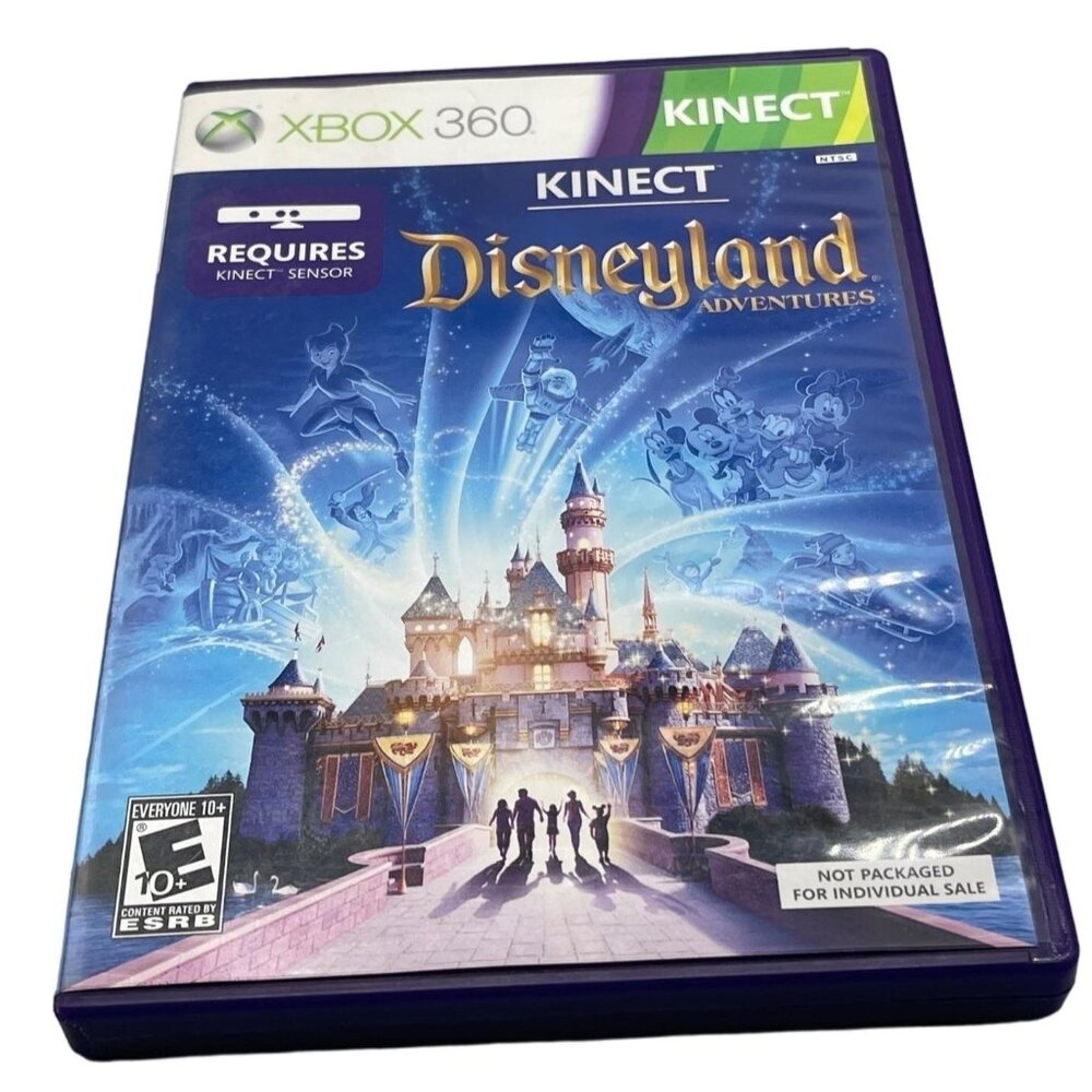 Disneyland adventures dvd Xbox 360 kinect requires kinect sensor 2012 2 READ